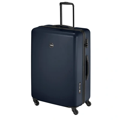 Afbeelding van Princess Traveller PT 01 Large Trolley platinum navy Harde Koffer