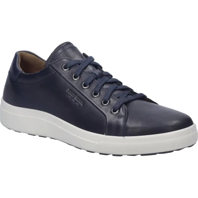 Afbeelding van Josef Seibel Maddox 05 Sneakers laag, Heren, Maat: 44, Dunkelblau Leer