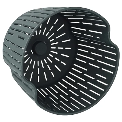 Afbeelding van vhbw Kookinzet Compatibel met Silvercrest Monsieur Cuisine SKMC1200E5, SKMC1200F6, SKMS1200A1 Keukenmachine Sudderende mand, donkergrijs