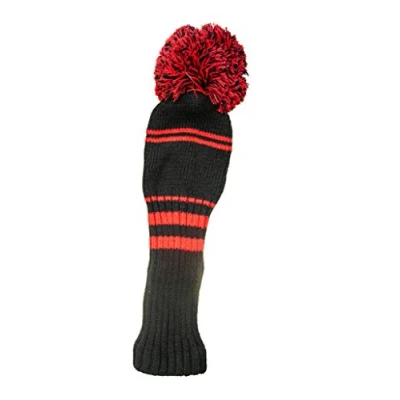 Afbeelding van Longridge Pom Driver golfhoofddeksel zwart/rood