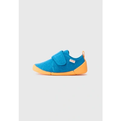 Afbeelding van Superfit Venti warm gevoerde pantoffels, blauw/oranje 8000, 32 EU, breed, Blauw Oranje EU Breed