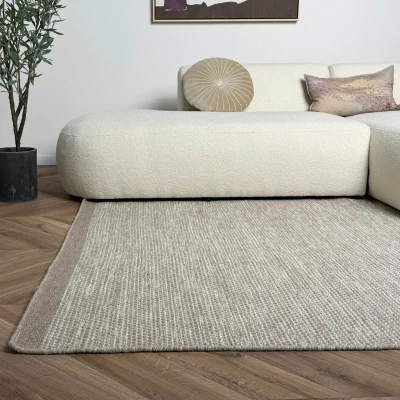 Afbeelding van Laagpolig vloerkleed Taff beige Interieur05 240 x 340 cm (XL)