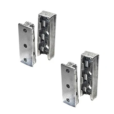 Afbeelding van SOTECH Meubelverbinder Corpusverbinder SOLID van metaal Verbinder Beslag voor bedden, meubel &amp; metalen constructie Draagvermogen tot 250 kg Set 2