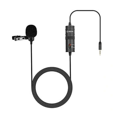 Afbeelding van Boya by M1 Lavalier Microfoon voor Smartphones Canon Nikon DSLR Camera&#039;s Camcorders Audio Recorder PC