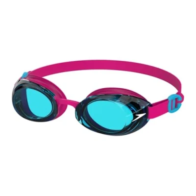 Afbeelding van Speedo Jet 2.0 Swiming Goggles voor kinderen, uniseks, verbeterd zicht, elektrisch roze/azuurblauw, één maat