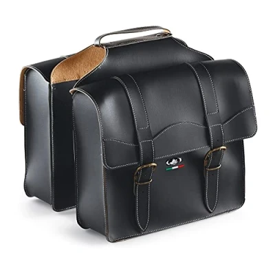 Afbeelding van Monte Grappa Dubbele tas 17L Bauletto zwart