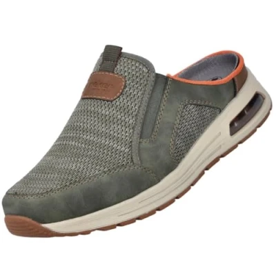 Afbeelding van Rieker B1091 Clogs voor heren, groen, 42 EU, EU