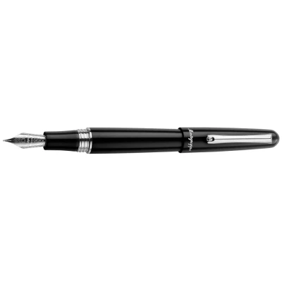 Afbeelding van Montegrappa vulpen Elmo 01 zwart, medium