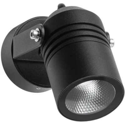 Afbeelding van LCD LED buitenwandspot 5019, zwart, IP54