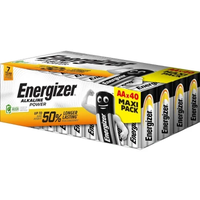 Afbeelding van Energizer Power LR06 AA batterij (penlite) Alkaline 1.5 V 40 stuk(s)