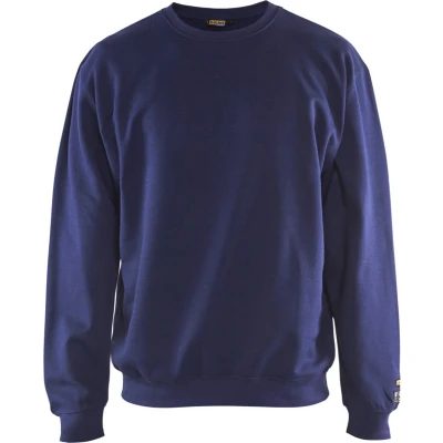 Afbeelding van Blaklader 3074 1762 Vlamvertragend sweatshirt Marineblauw M