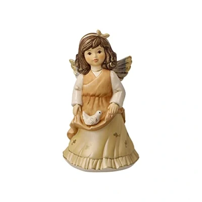 Afbeelding van Goebel Kerstdecoratie engelfiguur gemaakt van porselein, afmetingen: 14,5 cm x 8,5 7,5 cm, 41 672 07 1