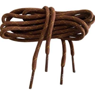 Afbeelding van Schoenveter Rond bruin/licht bruin 140 cm lang x 4 mm breed
