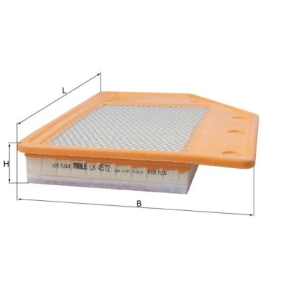 Afbeelding van Mahle Original Luchtfilter LX 4572