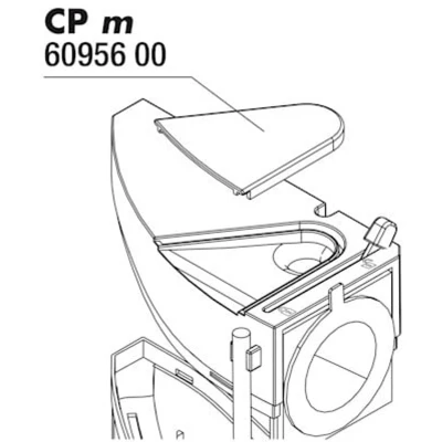 Afbeelding van Jbl Cristalprofi M Greenline Afdekking Wateruitloop Filters 1 stuk