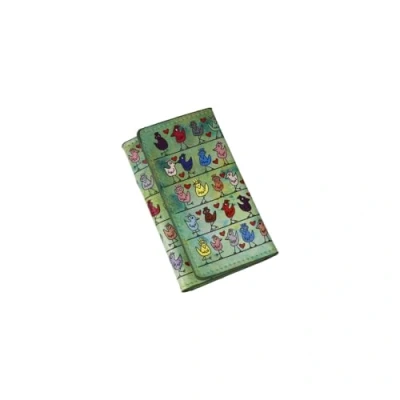 Afbeelding van Goebel® James Rizzi Sleuteltasje &quot;Birds on a Love Wire&quot; Pop Art, Sleutel mapje