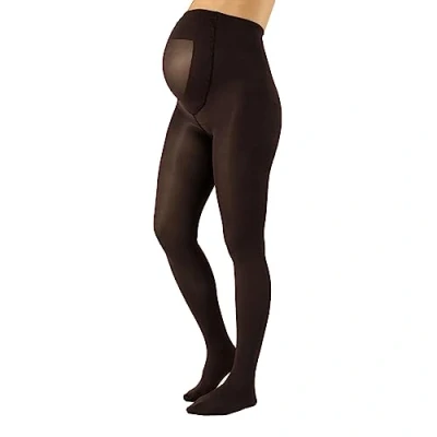 Afbeelding van CALZITALY Ondoorzichtige zwangerschapspanty, Micoriber S, M, L, XL, XXL, 3XL, 4XL, 100 DEN Made in Italy, Bruin, XL