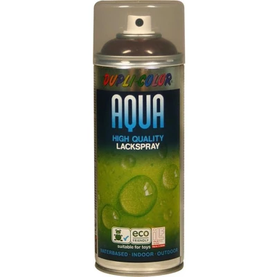 Afbeelding van Dupli Color aqua hoogglans lak chocoladebruin (RAL 8017) 350 ml.