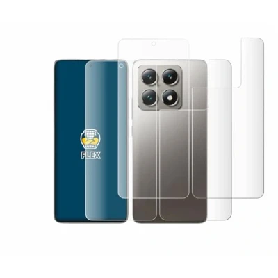 Afbeelding van BROTECT Screenprotector voor Xiaomi 14T (Voor+Achter) Folie Beschermfolie transparant volledig dekking (2 Stuks)