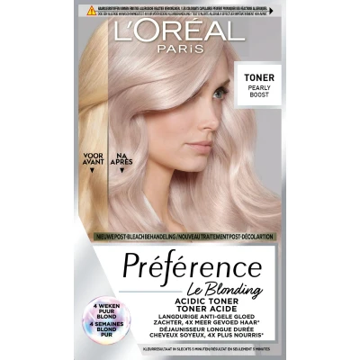 Afbeelding van L&#039;Oréal Paris Le Blonding 02 tonende kleuring toner Pearly Boost