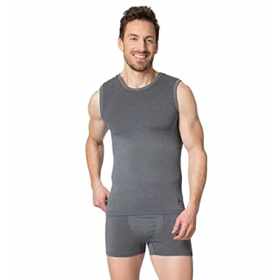 Afbeelding van Ondershirt Odlo Men Crew Neck Singlet Performance Light Grey Melange L