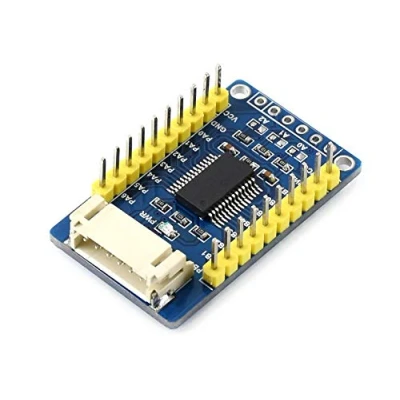 Afbeelding van Waveshare MCP23017 IO Expansion Board I2C Interface Expands 16 I/O Pins Compatible with Both 3.3V and 5V Levels