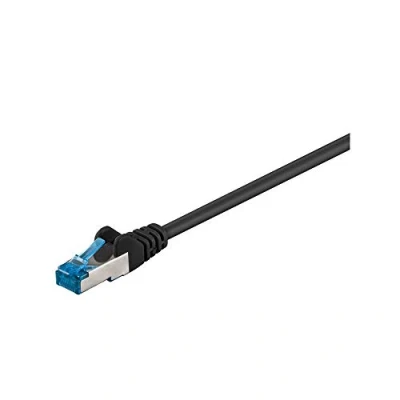Afbeelding van S/FTP CAT6a 10 Gigabit netwerkkabel / zwart LSZH 5 meter