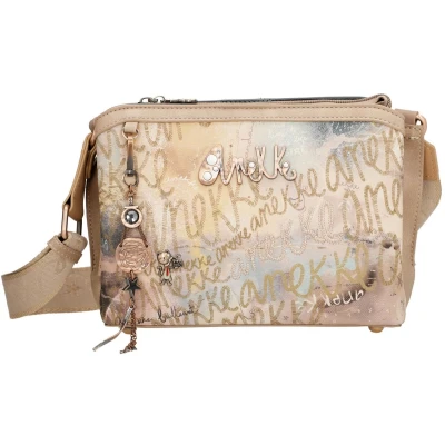 Afbeelding van Anekke Schoudertas Hollywood Stars Crossbody Bag Multicolor Veelkleurig