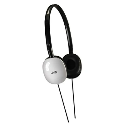 Afbeelding van JVC Flats Lichtgewicht On Ear Hoofdtelefoon Compatibel met iPhone en Android Apparaten Wit