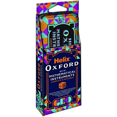 Afbeelding van Helix Oxford Geo Wiskunde Set Oranje