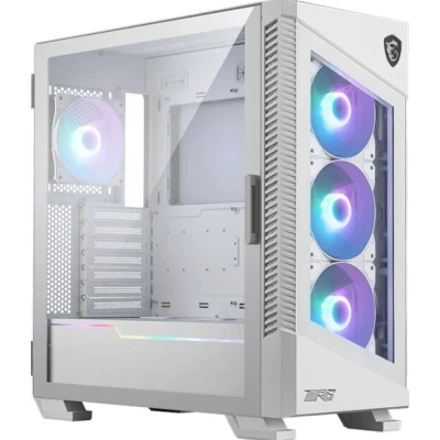 Afbeelding van MSI MPG VELOX 100R WHITE computerbehuizing Midi Tower Wit