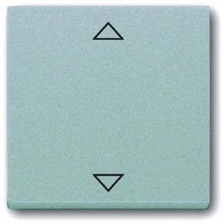 Afbeelding van Abb busch jaeger future linear enkele wip kunststof symbool pijlen jaloezie ip20 ral9006 2cka006430a0328