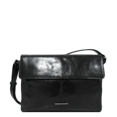 Afbeelding van Claudio Ferrici Pelle Vecchia Shoulder Bag black3 Damestas