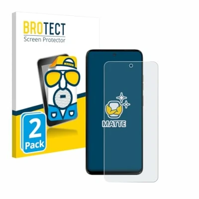 Afbeelding van BROTECT (2 Stuks) Antireflecterende Beschermfolie voor Motorola Moto G15 Power Anti Glare Screen Protector, Mat, Ontspiegelend
