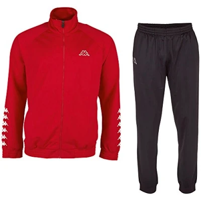 Afbeelding van Kappa Heren Trainingspak Til Trainingspak, 530 Racing Red, S