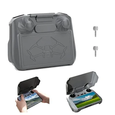 Afbeelding van Fututech 2 in 1 zonneklep voor DJI Mini3 Mini 3 Pro RC beschermhoes afstandsbediening, krasbestendig, accessoire bescherming controller