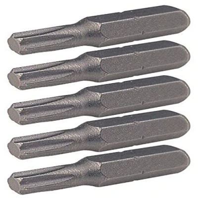 Afbeelding van 1/4&quot; CLASSIC bit TX, 25mm T15 5 Stuk zilver