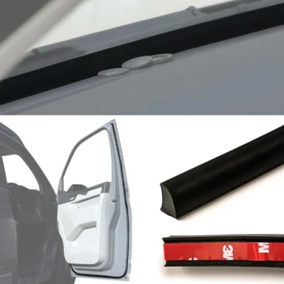 Afbeelding van T5 T5.1 T6 Transporter Extra Cab Deurafdichting Upgrade + Dash Trim Seal Gap Kit