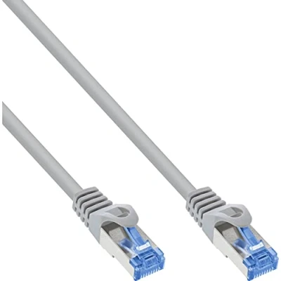 Afbeelding van InLine 74825 netwerkkabel Grijs 25 m Cat6a S/FTP (S STP)