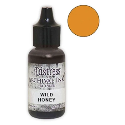 Afbeelding van Ranger Tim Holtz Distress Archival Ink Wild Honey Re Inker 0.5 oz (ARD80916)