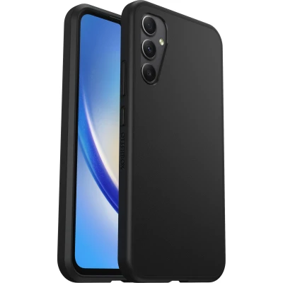Afbeelding van Otterbox React Samsung Galaxy A34 Back Cover Zwart