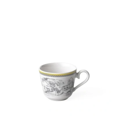 Afbeelding van Villeroy &amp; Boch Audun Ferme Mokka/Espresso Cup, 150 ml, Premium Porselein, Wit/Veelkleurig