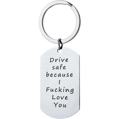 Afbeelding van Sleutelhanger I Love You Grappig Liefde Koppels
