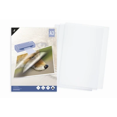 Afbeelding van Kangaro lamineerhoes A3 125 micron glanzend 100 stuks K 16012