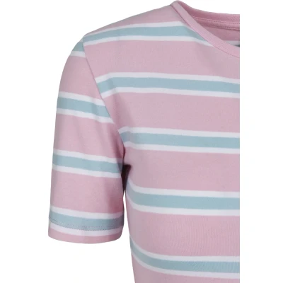 Afbeelding van Urban Classics Etuijurk, Dames, Maat: Large, Girlypink/oceanblue