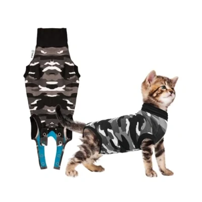 Afbeelding van Suitical Recovery Suit Kat: Maat XXXS Zwart camouflage