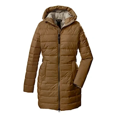 Afbeelding van G.I.G.A. DX dames Casual functionele parka in donslook met capuchon GW 34 WMN QLTD PRK, lichtbruin, 38, 38803 000