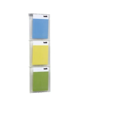 Afbeelding van wandfolderhouder HxBxD 978x284x54mm v. 3xDIN A4 transparant