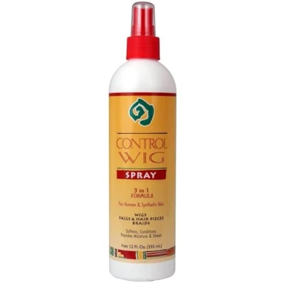 Afbeelding van African Essence Wig Control Spray voor menselijk en synthetisch haar, 355 ml