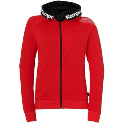 Afbeelding van Kempa Damen Trainingsjacke Core 26 Hood Jacket Women 2003664 Rot XL